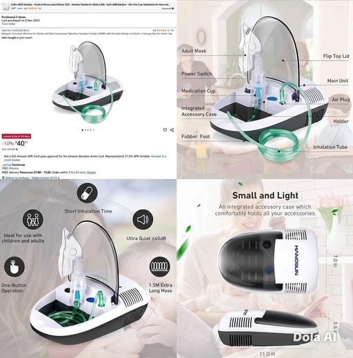 Buy & Sell Summerfield Wyre Forest - Photos for Lightweight Nebuliser For Adults or Infants
