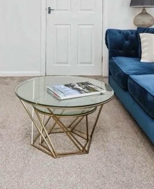 Buy & Sell Woodgate Birmingham - Photos for Glass Top Nest of tables