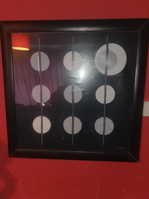 Buy & Sell Pensnett Dudley - Photos for 2 Large Framed Paintings - 32 in & 24 in Sq.