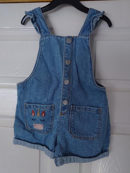 Buy & Sell Woodthorpe Charnwood - Photos for Girls denim dungarees size 3/4 years