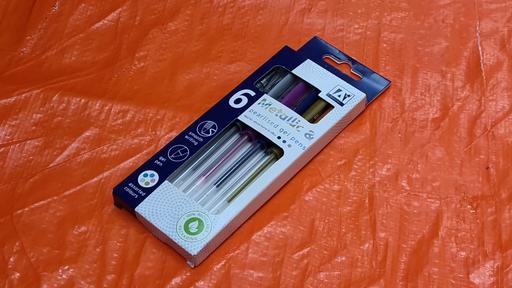 Buy & Sell Yardley Birmingham - Photos for 6‑Pack Metallic & Pearlised Gel Pens