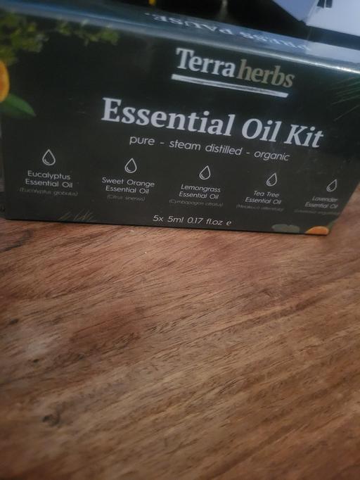 Buy & Sell Bacup Rossendale - Photos for TerraHerbs essential oils 5x5ml bottles.
