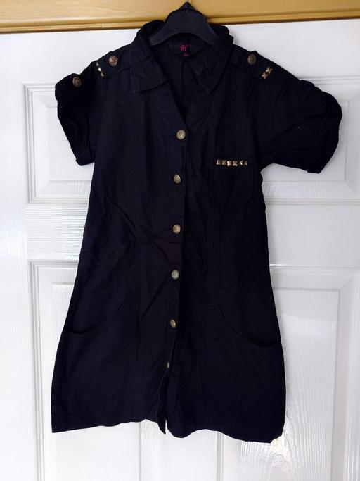 Buy & Sell Woodthorpe Charnwood - Photos for Girls black shirt dress size 9-10 years