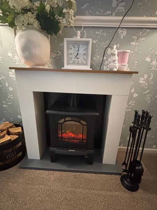 Buy & Sell Bartley Green Birmingham - Photos for Small fireplace/replica log burner