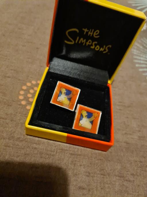 Buy & Sell Oldbury Sandwell - Photos for Simpsons cufflinks and clock
