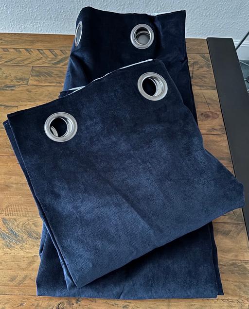 Buy & Sell Webheath Redditch - Photos for Navy Eyelet Curtains