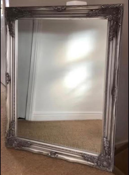 Buy & Sell Webheath Redditch - Photos for Large Ornate Silver Mirror