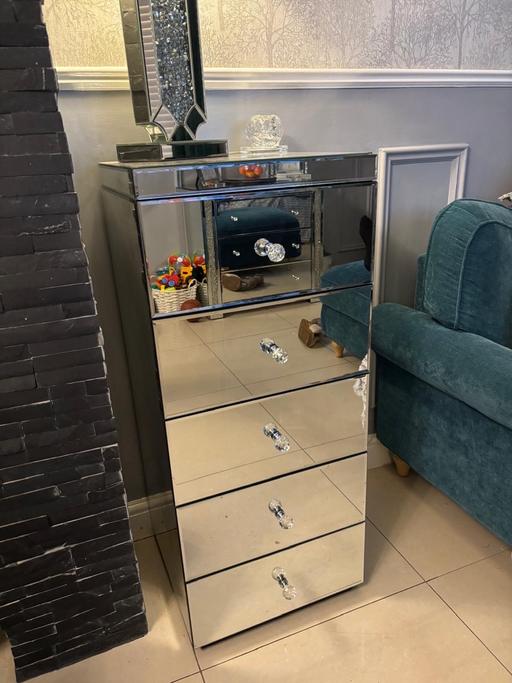 Buy & Sell Ham Richmond upon Thames - Photos for Tall set of drawers mirrored