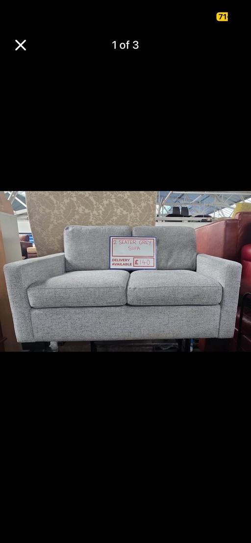 Buy & Sell Dudley West Midlands - Photos for Grey fabric sofa
