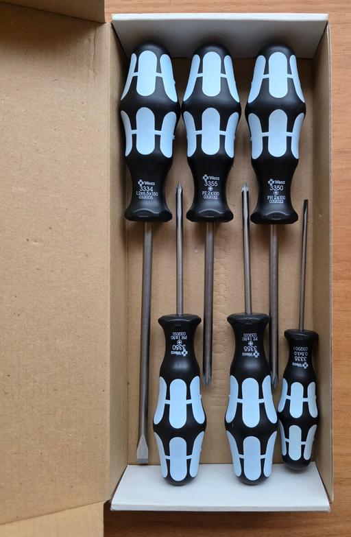 Buy & Sell Anerley South East London - Photos for WERA STAINLESS STEEL SCREWDRIVER SET. 