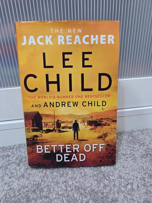 Buy & Sell Weston Point Halton - Photos for Lee Child Better Off Dead hardback book