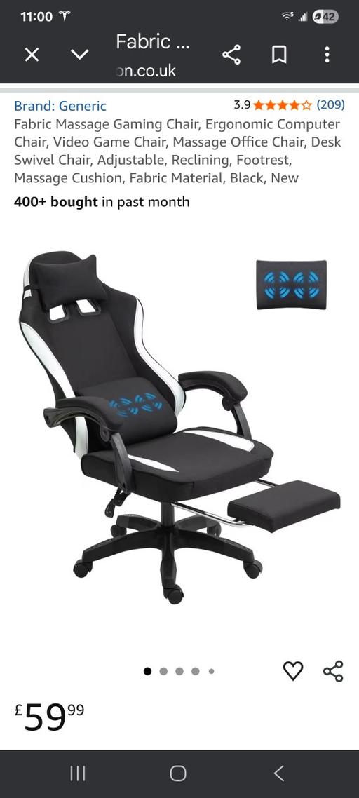 Buy & Sell Heanor Amber Valley - Photos for Gaming/Computer swivel chair