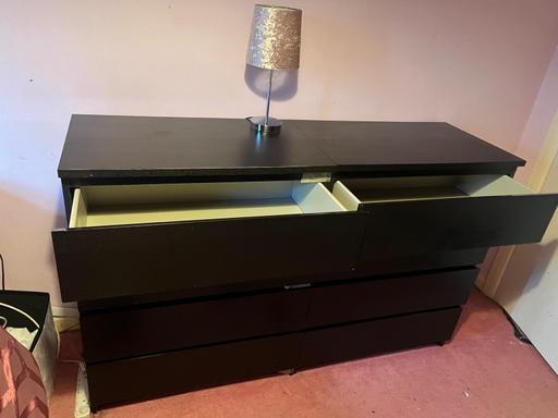 Buy & Sell Uxbridge Hillingdon - Photos for Black Malm ikea chest drawers