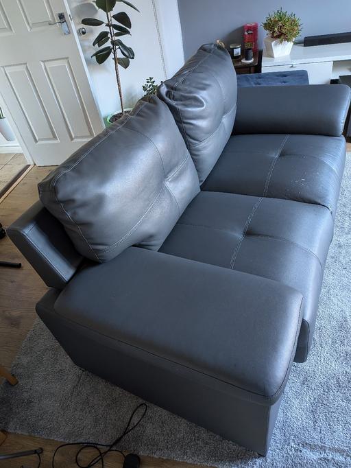 Buy & Sell Northampton West Northamptonshire - Photos for 2-Seater Sofa – Dark Grey - FREE 