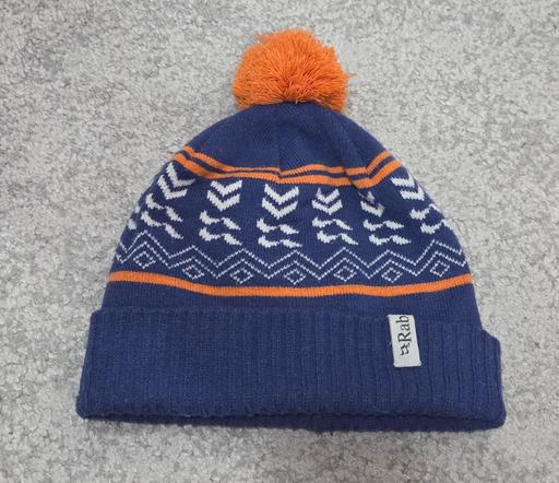 Buy & Sell Weston Point Halton - Photos for Mens RAB navy & orange bobble hat