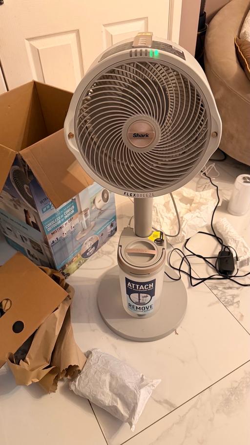 Buy & Sell Gosport Hampshire - Photos for Shark FlexBreeze Pro Mist Fan