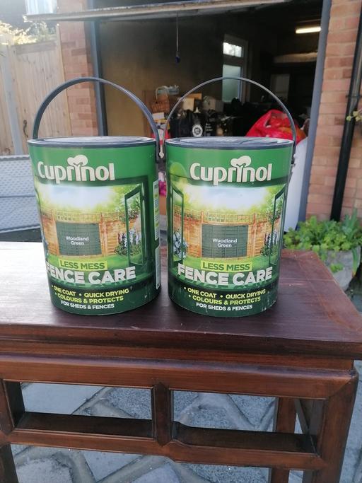 Buy & Sell Wennington Havering - Photos for Cuprinol Fence Care -Woodland Green