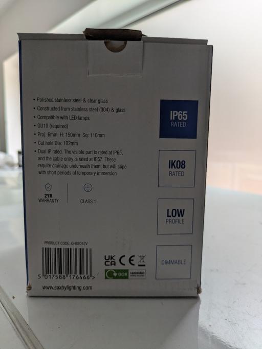 Buy & Sell Harborne Birmingham - Photos for Saxby pillar outdoor square ground light