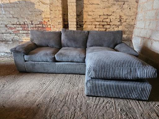 Buy & Sell Newhall Street Birmingham - Photos for scs grey corded L shape sofa