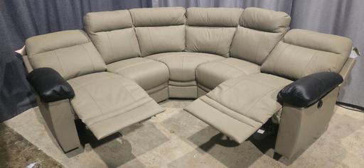 Buy & Sell Great Chart Ashford - Photos for Paolo Grey Leather Reclining Corner Sofa