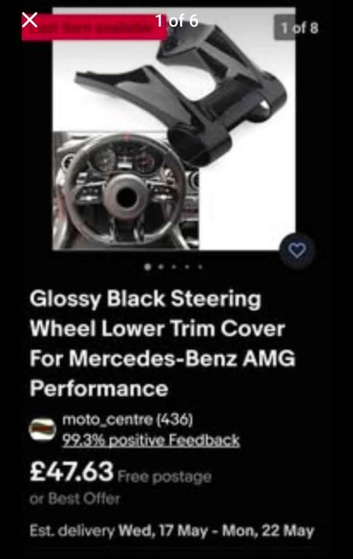 Vehicles Waterloo Central London - Photos for Mercedes Replacement Steering Wheel Gloss Bla