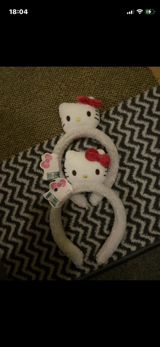 Buy & Sell Maypole Birmingham - Photos for New 2x Girls White Hello Kitty Headbands
