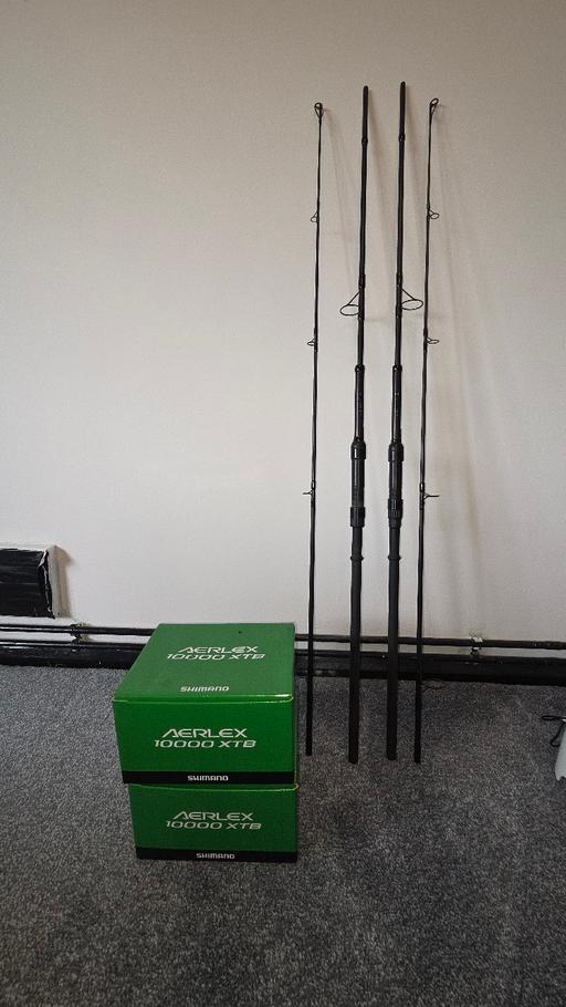 Buy & Sell Earlswood Reigate and Banstead - Photos for 2 x nash dwarf shrink rods and reels