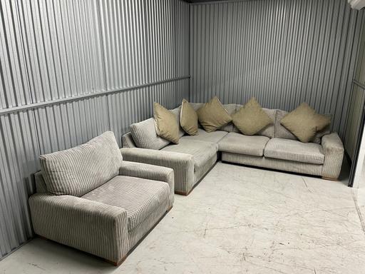 Buy & Sell Brixton South East London - Photos for Light Beige DFS L Shaped Sofa With Armchair