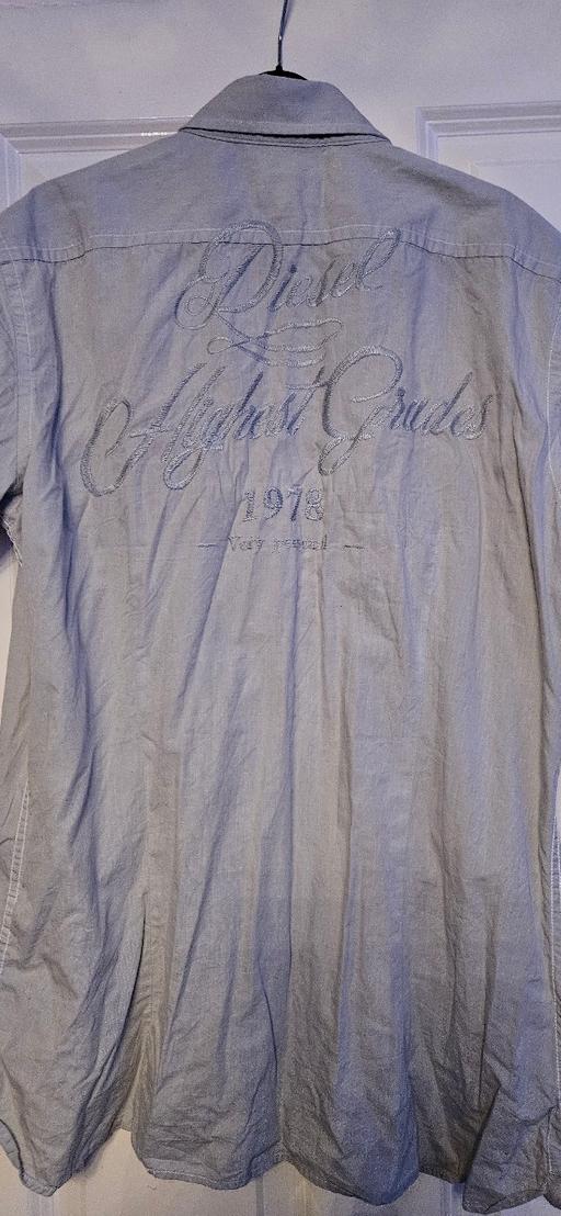 Buy & Sell Upper Gornal Dudley - Photos for Diesel mens pale green shirt size XL