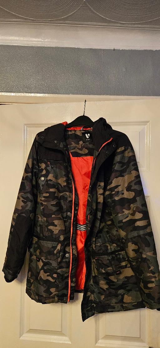 Buy & Sell Upper Gornal Dudley - Photos for Boys waterproof combat style jacket age 11/12