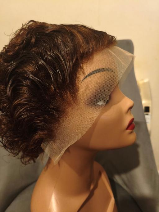 Buy & Sell Oadby Oadby and Wigston - Photos for Short Curly Lace Front Bob Wig Ombre Human Ha