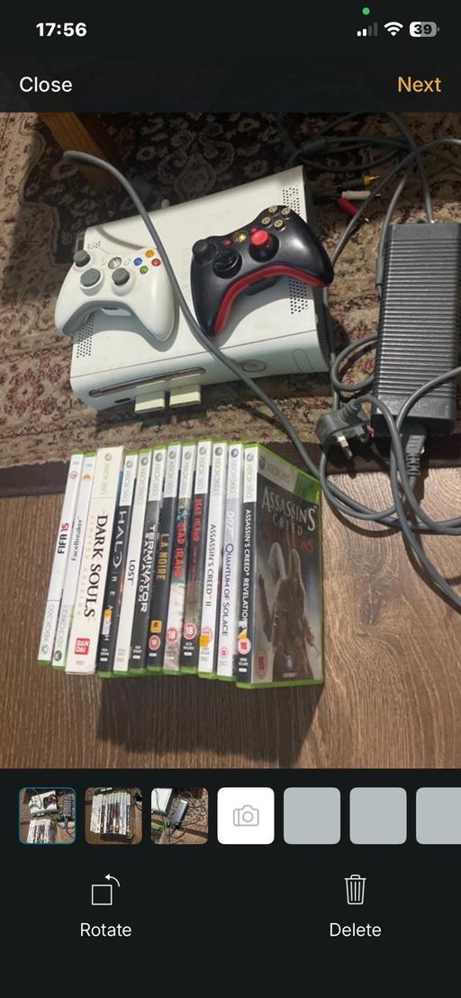 Buy & Sell Orrell Wigan - Photos for Xbox 360 with two controllers and games