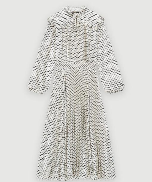 Buy & Sell Hampton Wick Kingston Upon Richmond upon Thames - Photos for Maje Printed Midi Dress – Size 36