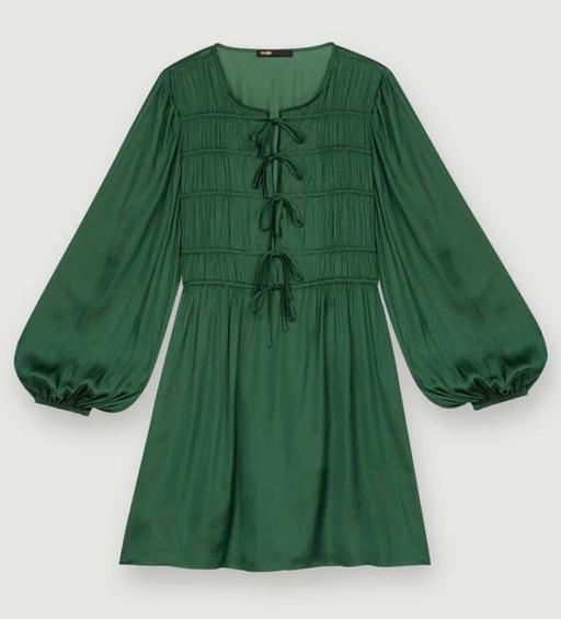 Buy & Sell Hampton Wick Kingston Upon Richmond upon Thames - Photos for Maje Green Mini Dress – Size 38