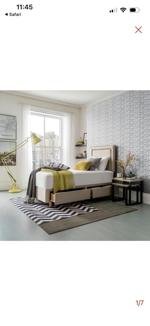 Buy & Sell Hesketh Bank West Lancashire - Photos for Silentnight Toulouse 2 Drawer Divan