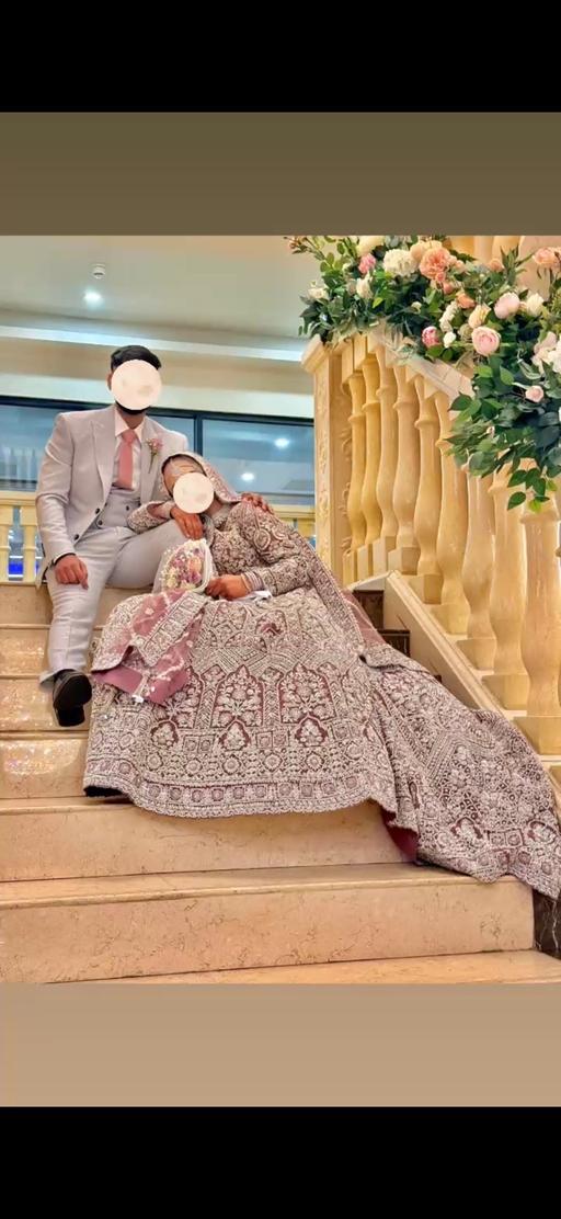 Buy & Sell Manningham Bradford - Photos for Stunning Mauve Embroidered Bridal Dress