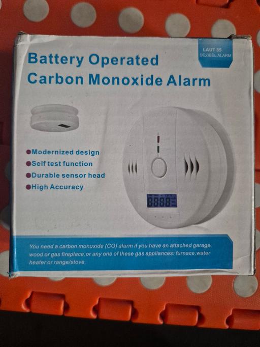 Buy & Sell Crumpsall Manchester - Photos for new Battery Operated Carbon Monoxide Alarm