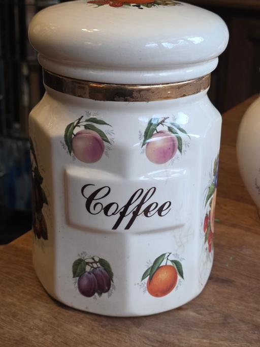 Buy & Sell Pensnett Dudley - Photos for FRESH FRUIT COFFEE CANISTER