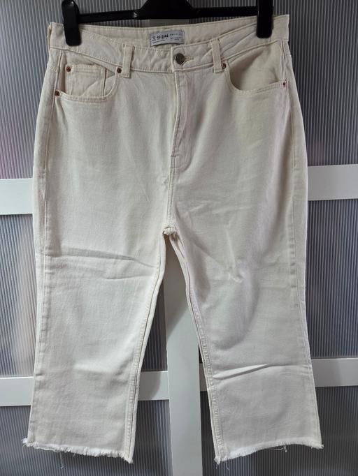 Buy & Sell Weston Point Halton - Photos for Size 12 PRIMARK cream cropped jeans