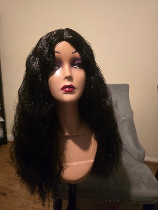 Buy & Sell Oadby Oadby and Wigston - Photos for Long Black Wave Wig - Centr Party- Natural Lo
