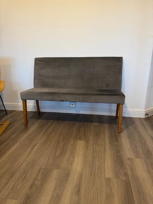 Buy & Sell Bilsthorpe Newark and Sherwood - Photos for Grey dining room bench