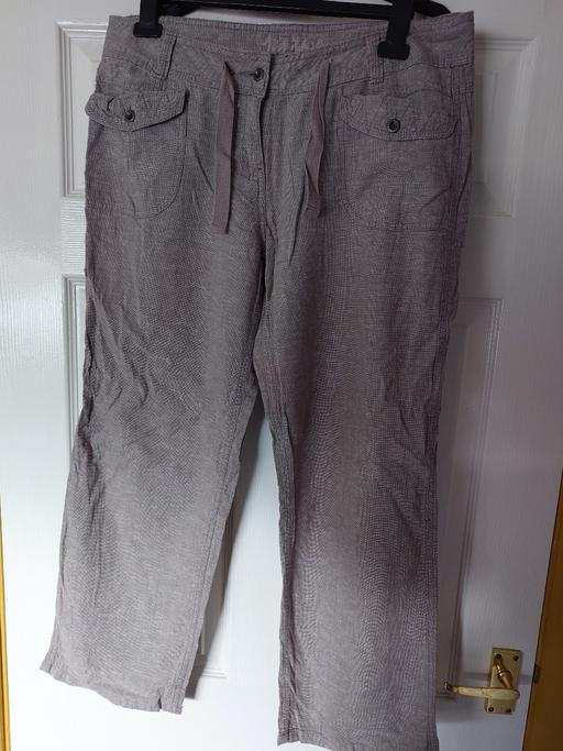 Buy & Sell Woodthorpe Charnwood - Photos for Women's grey linen trousers size 14S