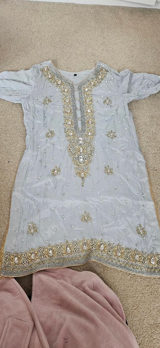 Buy & Sell Ward End Birmingham - Photos for Light grey sharara party outfit