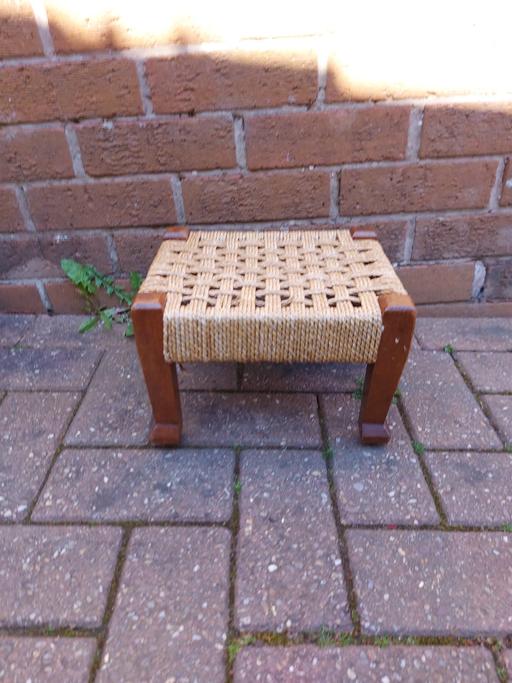Buy & Sell Kings Norton Birmingham - Photos for Vintage rattan footstool