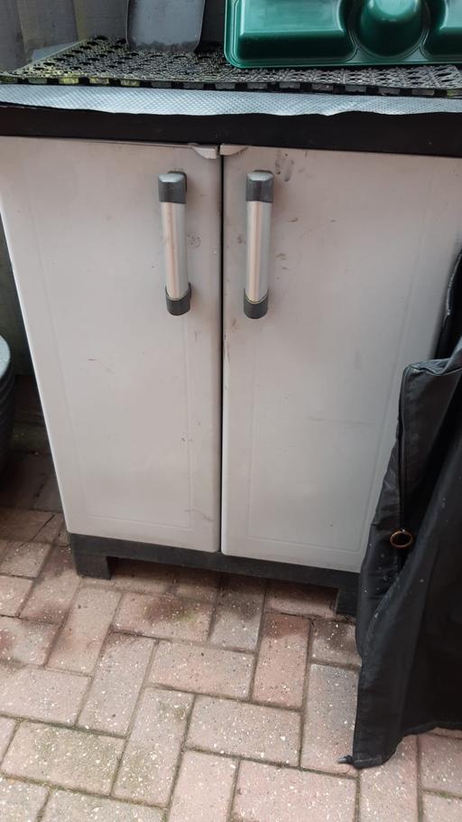 Buy & Sell Hall Green Birmingham - Photos for grey plastic outdoor storage unit cupboard