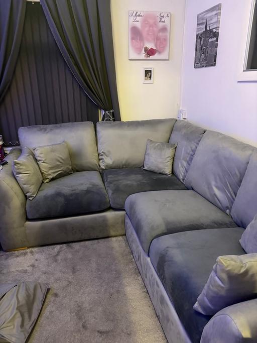 Buy & Sell Blythe Valley Park Solihull - Photos for SCS corner sofa silver 
