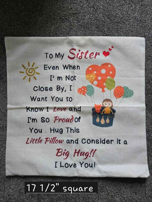 Buy & Sell Rowley Regis Sandwell - Photos for Sister cushion cover