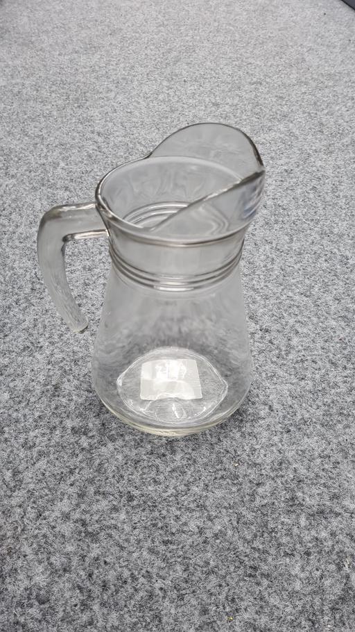 Buy & Sell Yardley Birmingham - Photos for Clear Glass Water Pitcher – Elegant Jug