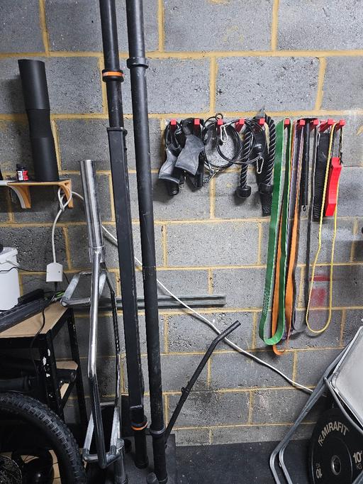 Buy & Sell Horton Windsor and Maidenhead - Photos for Mirafit Classic 7ft Strongman Axle Bar. Good