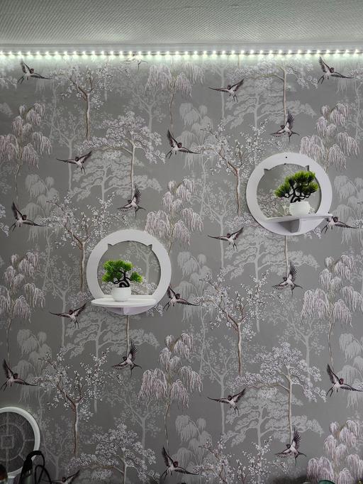Buy & Sell West Bromwich Sandwell - Photos for Arthouse Japanese garden grey wallpaper